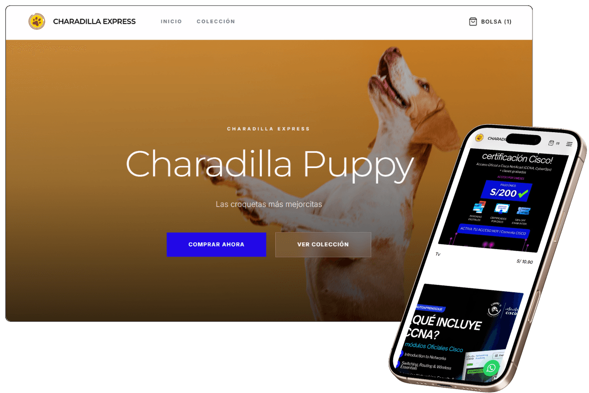 Vista previa de tienda profesional Shopifast
